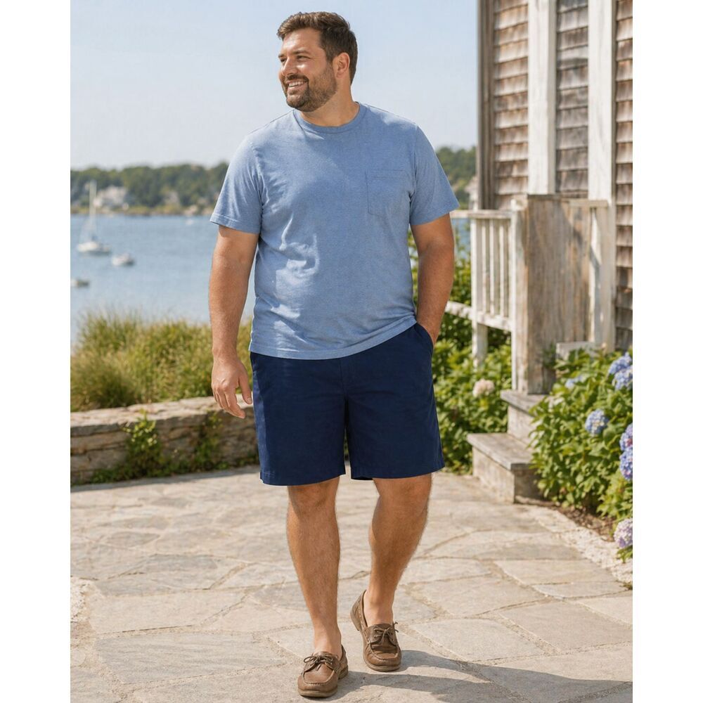 Polo Ralph Lauren Men Chino Shorts Navy Blue Classic Fit Big & Tall 50B/50G